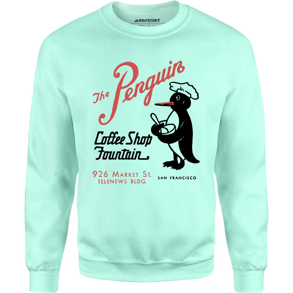 The Penguin - San Francisco, CA - Vintage Restaurant - Unisex Sweatshirt