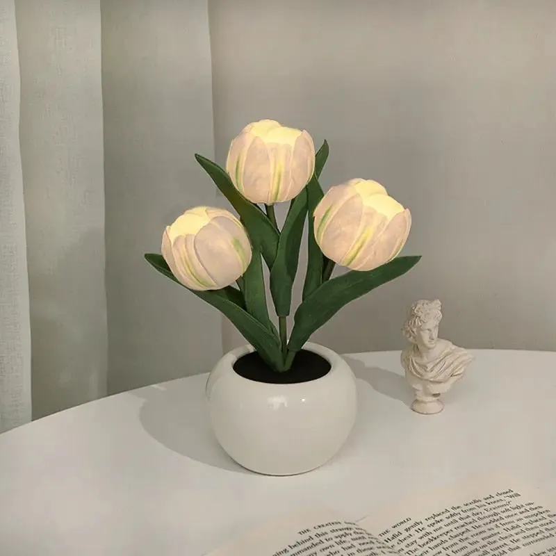 Tulips Table Lamp Led - Moon