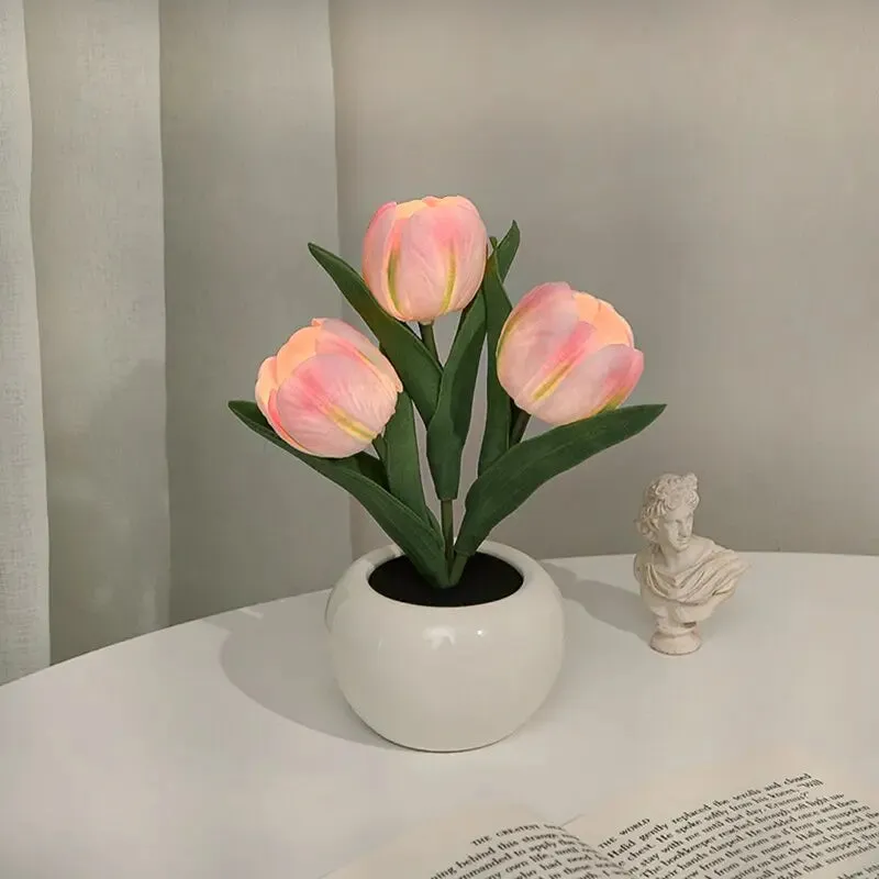 Tulips Table Lamp Led - Moon