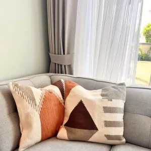 Urban Elegance Handwoven Cushion Cover 50 x 50 cm