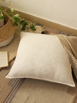 Vindhya Cushion Cover (Natural) - Large