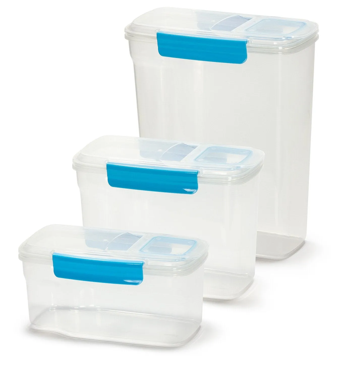 VP Fresh Airtight Cereal Storage Containers (Set of 3