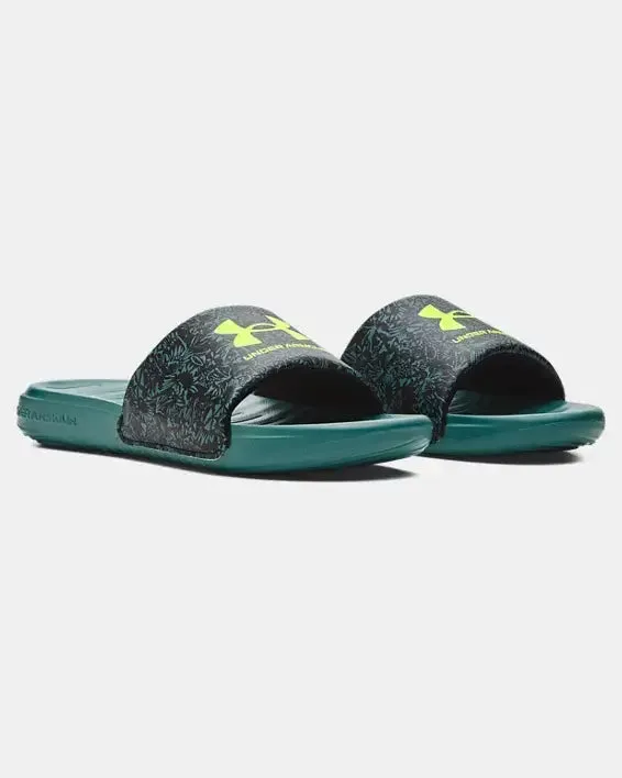 Women's Ansa Graphic Slides - Coastal Teal